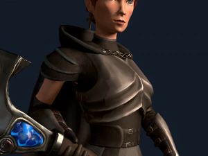 Afelia 3d character 3D Model