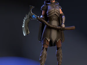 Afelia 3d character 3D Model