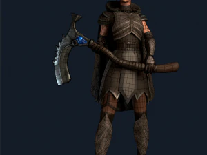 Afelia 3d character 3D Model