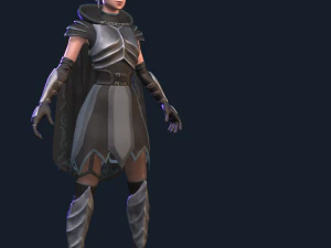 Afelia 3d character 3D Model