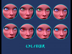 Cyberpunk-style character builder Modelo 3D
