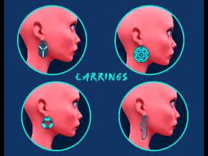 Cyberpunk-style character builder Modelo 3D