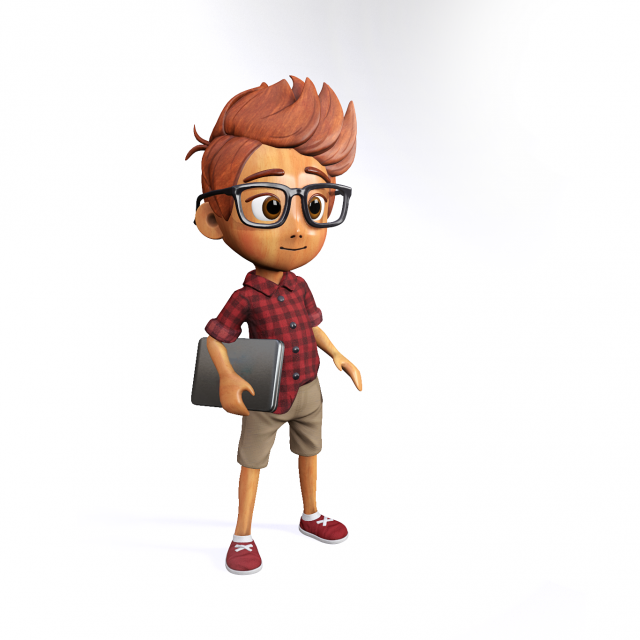 3d Character Modelo 3D .c4d .max .obj .3ds .fbx .stl .blend 