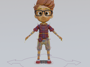 3d Character Modelo 3D
