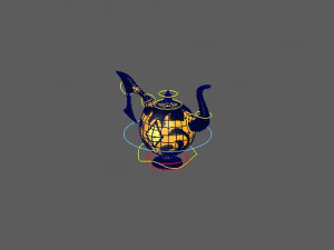Genie Lamp Rig 3D Model