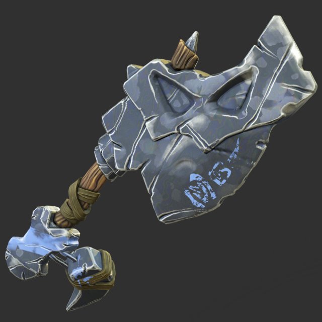stylized low-poly Model 3D .c4d .max .obj .3ds .fbx .stl .blend