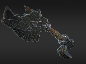 stylized low-poly Model 3D