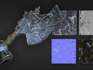 stylized low-poly Model 3D