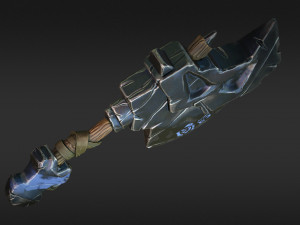 stylized low-poly Model 3D