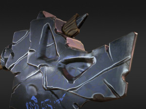 stylized low-poly Model 3D
