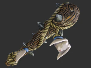 kelelawar bergaya poli rendah Model 3D