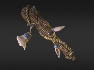 stylized bat low-poly 3D Модель