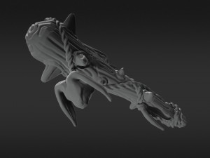 stylized bat low-poly 3D Модель