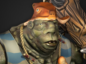 troll 3d stylized character 3D 모델