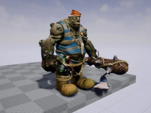troll 3d stylized character 3D Model