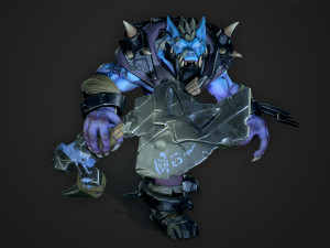 werewolf 3d stylized character Modelo 3D