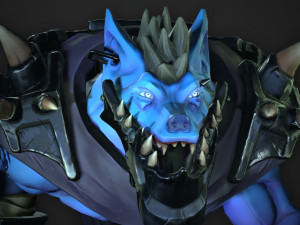 werewolf 3d stylized character 3D Model