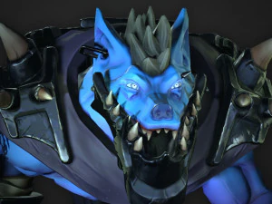 werewolf 3d stylized character 3D Model