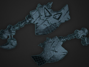werewolf 3d stylized character 3D Model