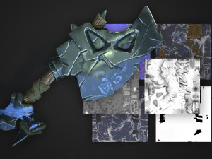 werewolf 3d stylized character 3D Model