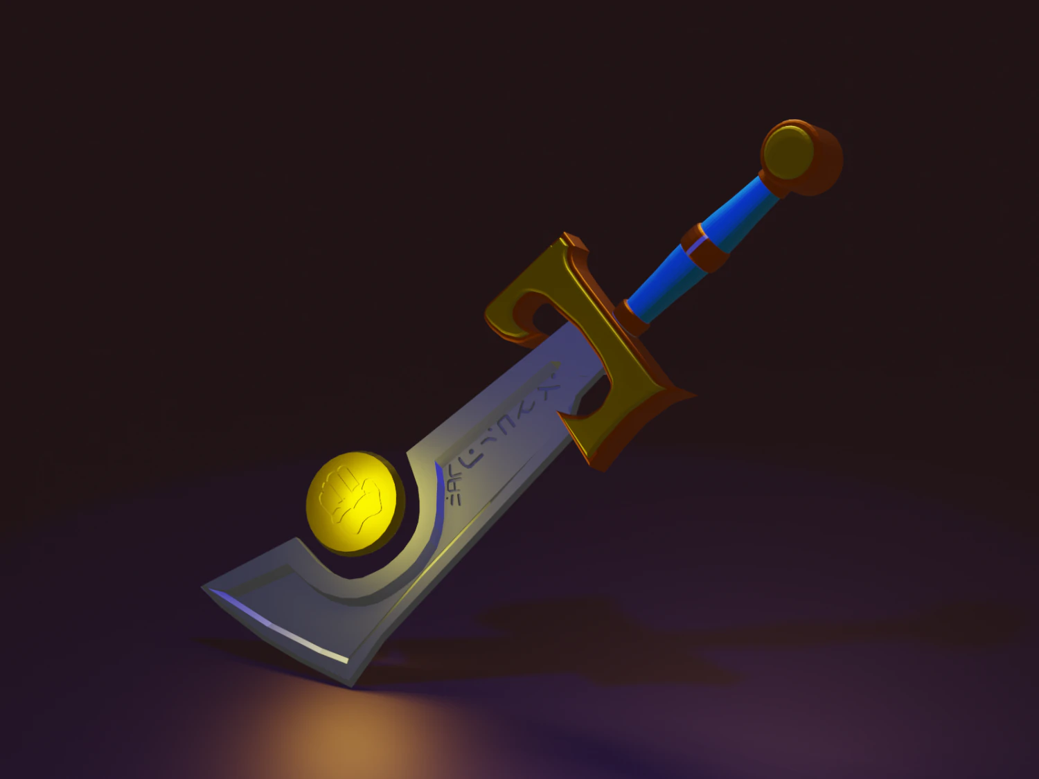 ashbringer wow 3D Model .c4d .max .obj .3ds .fbx .stl .blend 