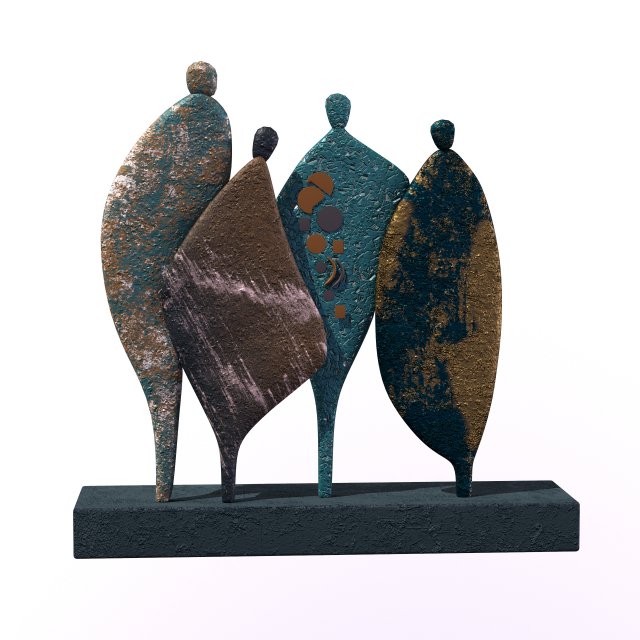 sculpture 01 3D Model .c4d .max .obj .3ds .fbx .stl .blend 
