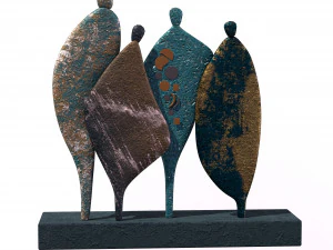 조각품 01 3D 모델