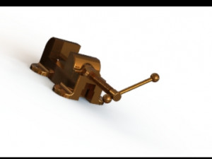 bench vice assembly model Modello 3D