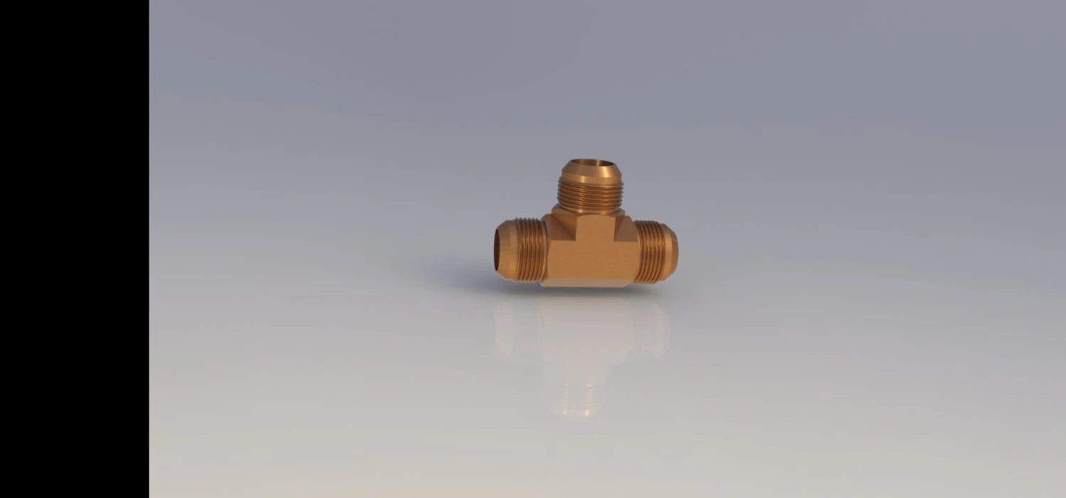 male union tee adaptor 3D Model .c4d .max .obj .3ds .fbx .stl .blend