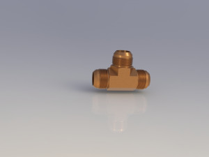 male union tee adaptor 3D Model