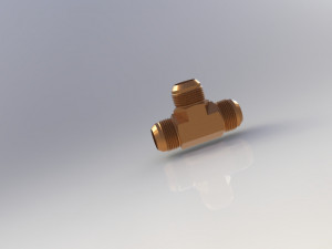 male union tee adaptor Modello 3D