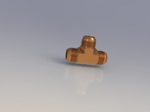 male union tee adaptor Modello 3D