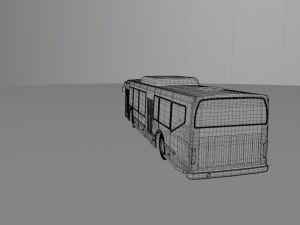 dtc bus 3D 모델
