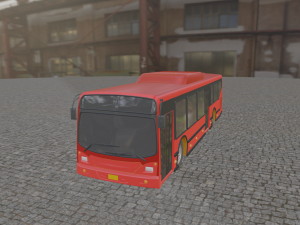 dtc bus 3D 모델