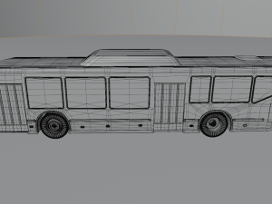 dtc bus 3D 모델