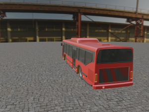 dtc bus 3D 모델