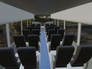 redcoach bus 3D 모델