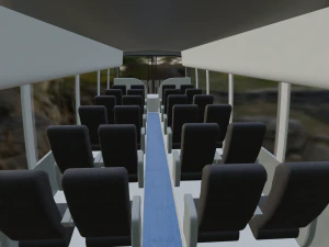 redcoach bus 3D Model