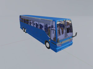 akıllı otob&uuml;s 3D Model