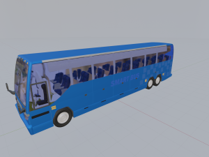 smart bus 3D मॉडल