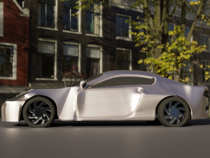 sport car Modello 3D