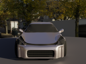 sport car Modello 3D