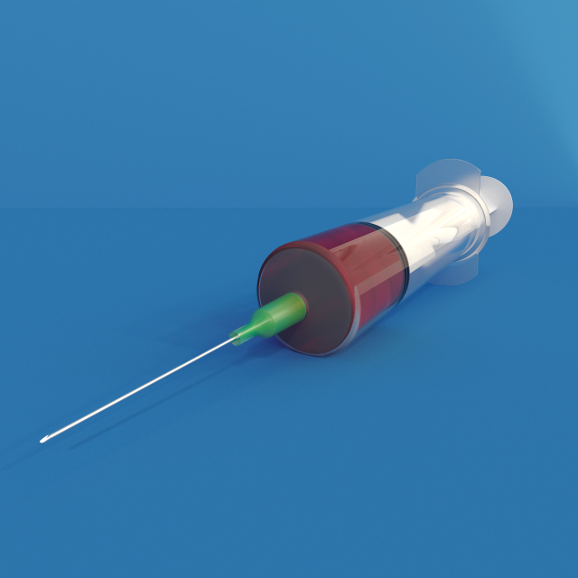 syringe Modelo 3D .c4d .max .obj .3ds .fbx .stl .blend 
