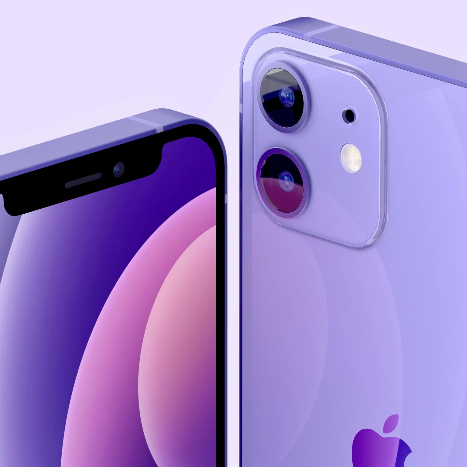 iphone 12 mini real scale 3D Model .c4d .max .obj .3ds .fbx .stl .blend 