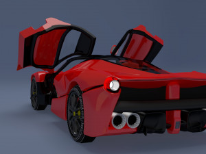 Ferrari laferrari Model 3D