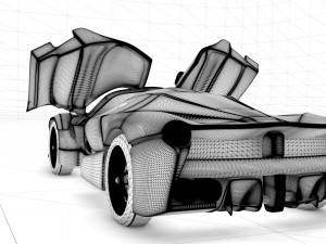 Ferrari laferrari Model 3D