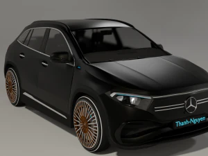Mercedes-benz eqa 2021 3D Model