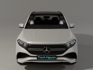 Mercedes-benz eqa 2021 3D Модель