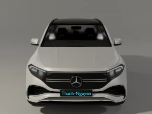 Mercedes-benz eqa 2021 3D Model