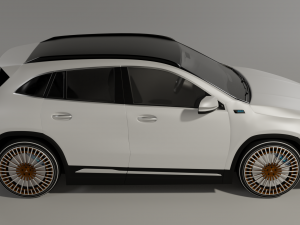 Mercedes-benz eqa 2021 3D Модель